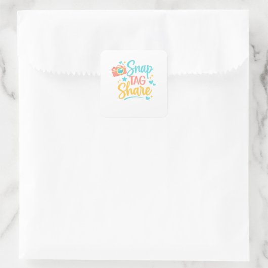 Snap Tag Share Sticker (Tas)