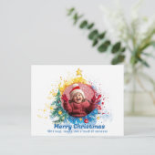 Snap-tastic Snowflake Spectacular Feestdagenkaart (Staand voorkant)