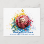 Snap-tastic Snowflake Spectacular Feestdagenkaart (Voorkant)