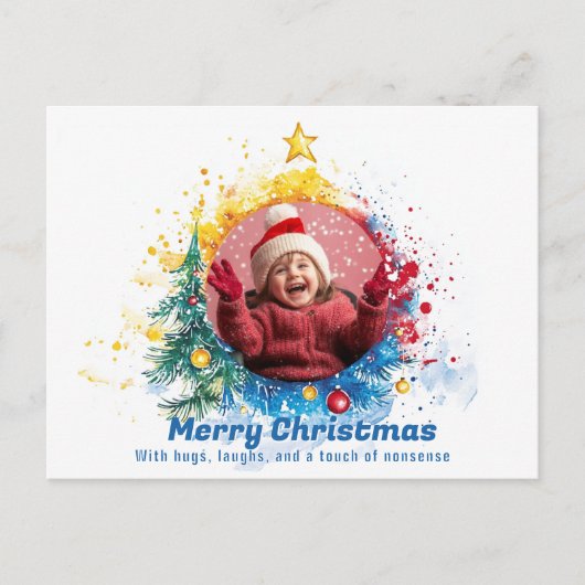 Snap-tastic Snowflake Spectacular Feestdagenkaart (Voorkant)