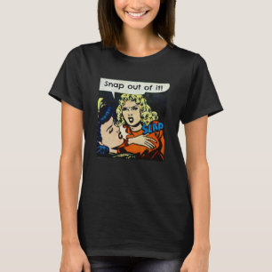 Snap uit het Blonde Boss Comics Panel T-shirt