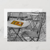 Snapbar buitentabel briefkaart (Voorkant / Achterkant)