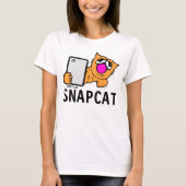 SNAPCAT T-shirts, Funny GIBBY CAT GINGER T-shirts (Voorkant)
