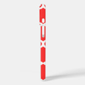 Snapdragon Coral Moroccan Tegel Persoonlijke iPhon Case-Mate iPhone Case (Achterkant / Links)