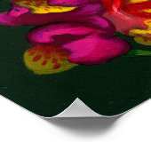 Snapdragon Fairy ART PRINT-fantasierapentbloemen Poster (Hoek)