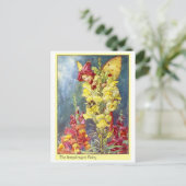 Snapdragon Fairy Briefkaart (Staand voorkant)