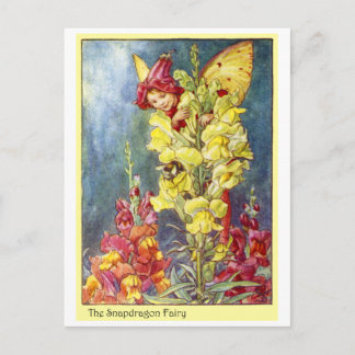 Snapdragon Fairy Briefkaart
