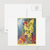 Snapdragon Fairy Briefkaart (Voorkant / Achterkant)