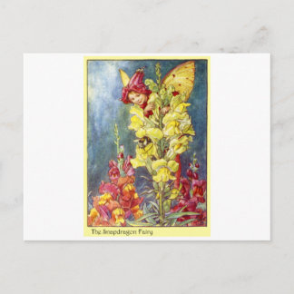 Snapdragon Fairy Briefkaart