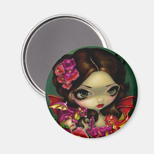 "Snapdragon Fairy" magneet (Voorkant / Achterkant)
