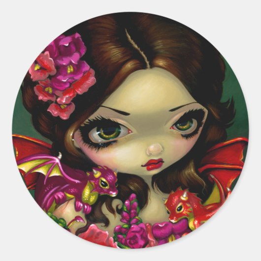 "Snapdragon Fairy" Sticker (Voorkant)