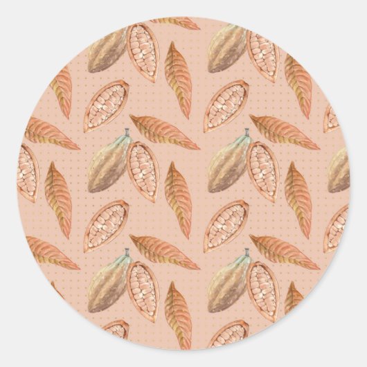 Snapdragon Flower Ronde Sticker (Voorkant)