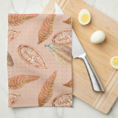 Snapdragon Flower Theedoek (Quarter Fold)