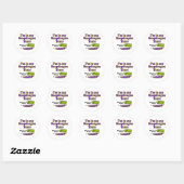 Snapdragon-jaren Ronde Sticker (Vel)