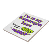 Snapdragon jaren tegeltje (Zijkant)