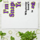 Snapdragon jaren theedoek (Gevouwen)