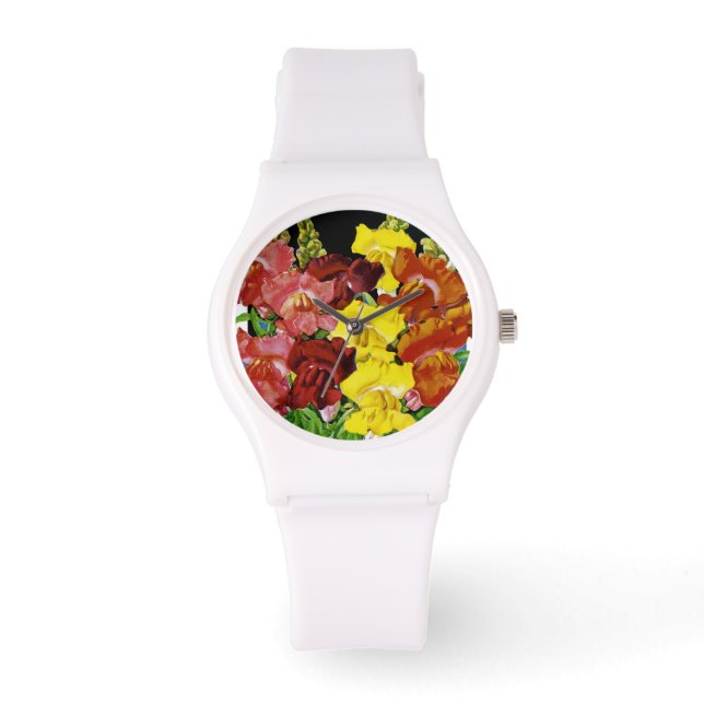 Snapdragon  Seed Packet Horloge (Voorkant)