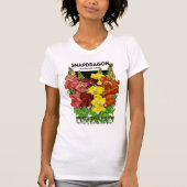Snapdragon  Seed Packet T-shirt (Voorkant)