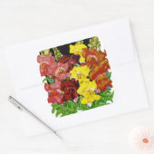Snapdragon Seed Packet Vierkante Sticker (Envelop)