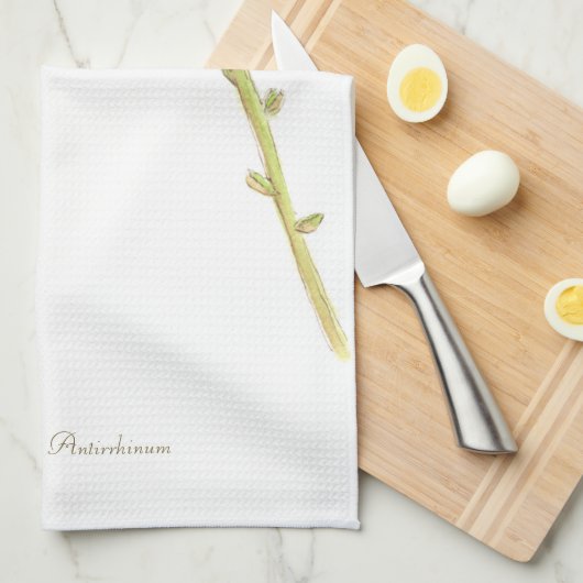 Snapdragon Theedoek (Quarter Fold)