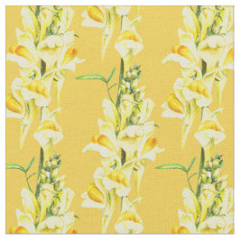 Snapdragon waterverf botanische kunstbloem stof