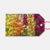 Snapdragons Colorful Floral Cadeaulabel (Voorkant (Horizontaal))