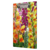 Snapdragons Colorful Floral Klembord (Links)