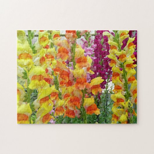 Snapdragons Colorful Floral Legpuzzel (Horizontaal)