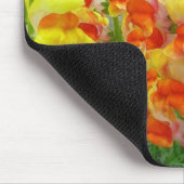 Snapdragons Colorful Floral Muismat (Hoek)