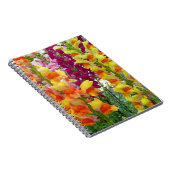 Snapdragons Colorful Floral Notitieboek (Rechterzijde)