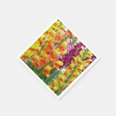 Snapdragons Colorful Floral Servetten (Hoek)