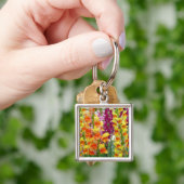Snapdragons Colorful Floral Sleutelhanger (Hand)
