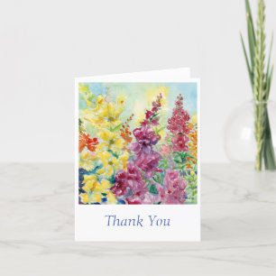Snapdragons Dank u kaart