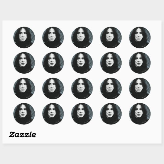 Snape 1 ronde sticker (Vel)