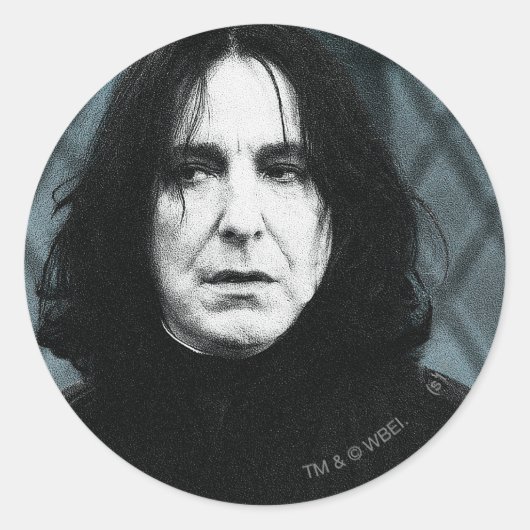 Snape 1 ronde sticker (Voorkant)
