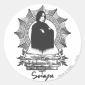 Snape 2 ronde sticker (Voorkant)