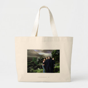 Snape Hermoine Ron Harry Grote Tote Bag