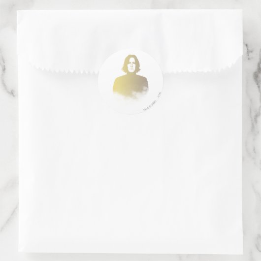 Snape Ronde Sticker (Tas)