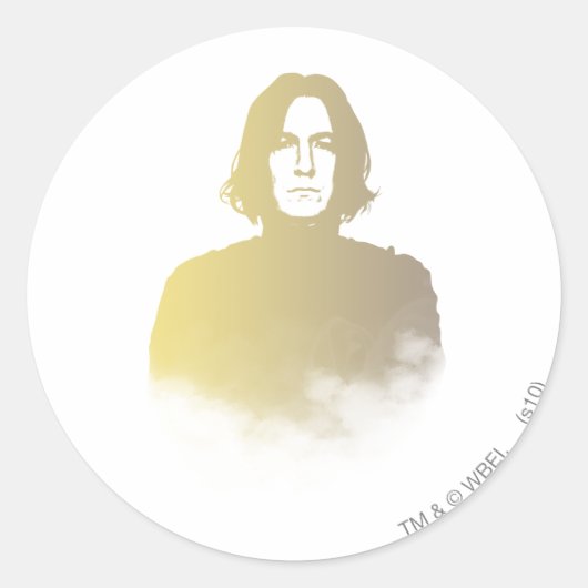 Snape Ronde Sticker (Voorkant)