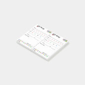 Snapedle Holiday Gift Wrapping Post It Labels Post-it® Notes (Schuin)