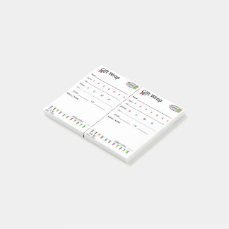 Snapedle Holiday Gift Wrapping Post It Labels Post-it® Notes