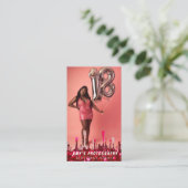 Snapping Special Moments Verjaardagsfotograaf Visitekaartje (Staand voorkant)