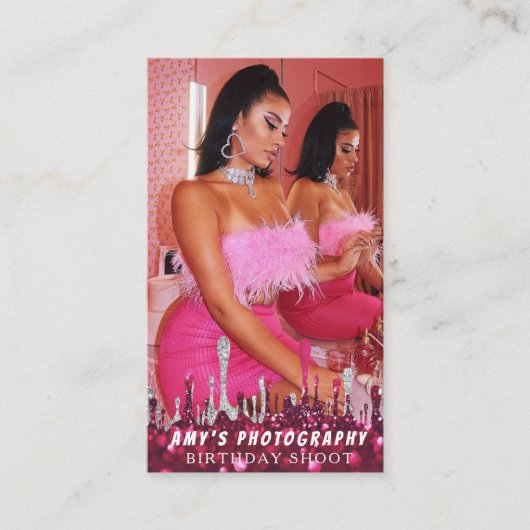 Snapping Special Moments Verjaardagsfotograaf Visitekaartje (Voorkant)