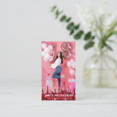 Snapping Special Moments Verjaardagsfotograaf Visitekaartje (Staand voorkant)