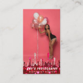 Snapping Special Moments Verjaardagsfotograaf Visitekaartje (Voorkant)