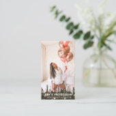 Snapping Special Moments Verjaardagsfotograaf Visitekaartje (Staand voorkant)