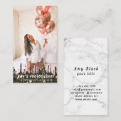 Snapping Special Moments Verjaardagsfotograaf Visitekaartje (Voorkant / Achterkant)