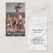 Snapping Special Moments Verjaardagsfotograaf Visitekaartje (Voorkant / Achterkant)