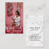 Snapping Special Moments Verjaardagsfotograaf Visitekaartje (Voorkant / Achterkant)