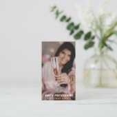 Snapping Special Moments Verjaardagsfotograaf Visitekaartje (Staand voorkant)